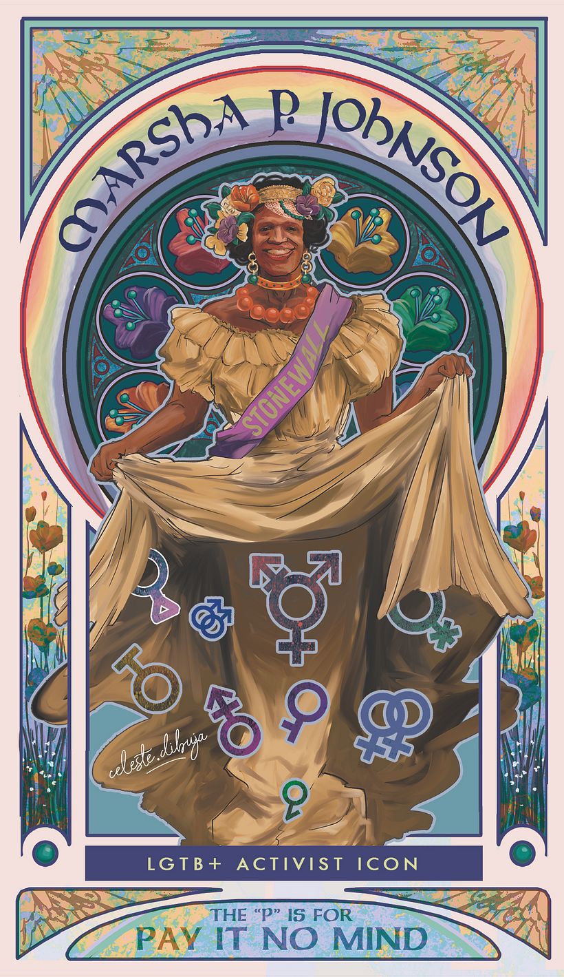 PRIDE: Marsha P. Johnson 0