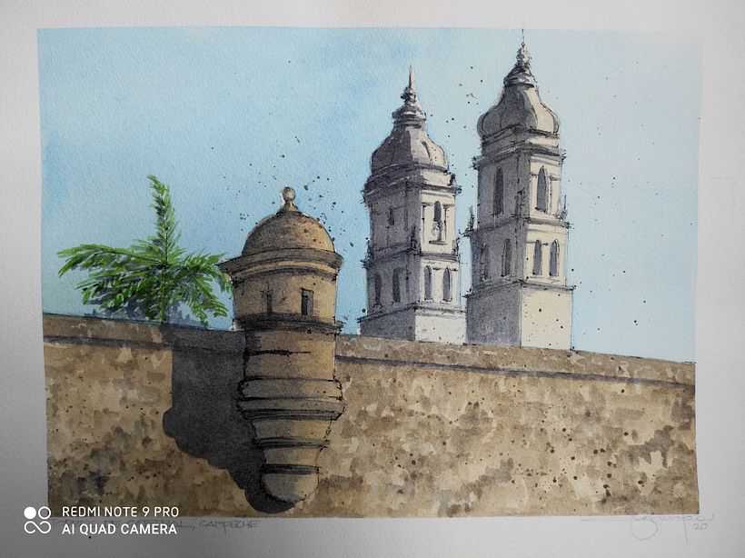 Torres de Catedral, Campeche, Mx 0