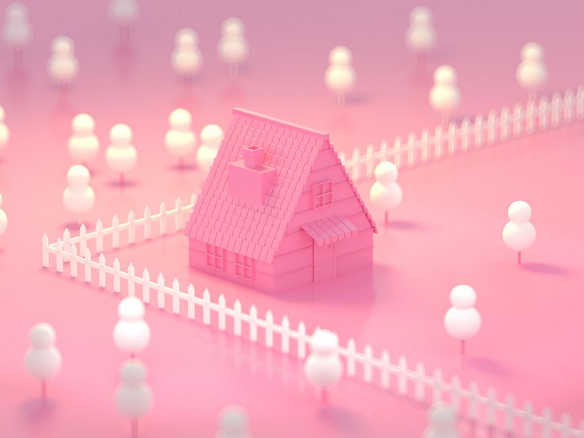 Bubble Hum House - 3D