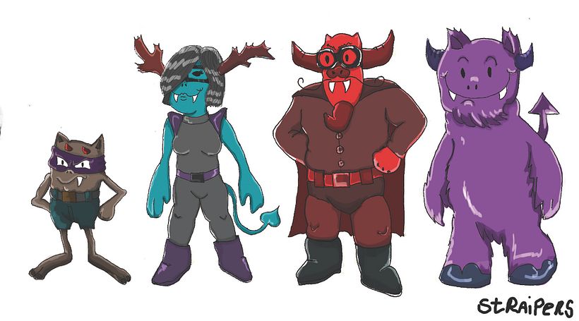 Mi Proyecto del curso: Fábrica de personajes ilustrados 0