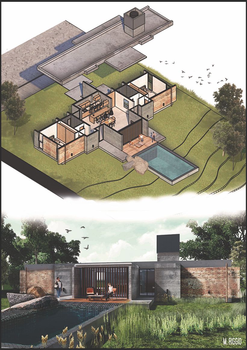 Mi Proyecto del curso: Ilustración digital de proyectos arquitectónicos 0