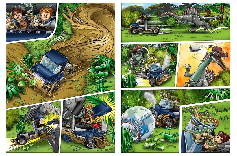 LEGO® Jurassic World; magazine 1903
