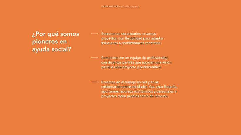 Media Deck for Fundación Probitas 3