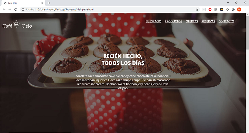 Mi Proyecto del curso: Introducción al Desarrollo Web Responsive con HTML y CSS 1
