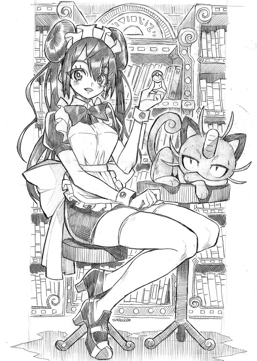 Pokemon Girls Sketch Show 1 11