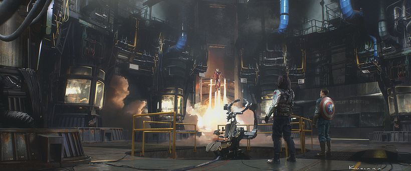 Civil War concept art, Maciej Kuciara