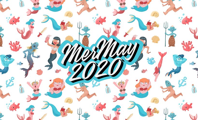 MerMay 2020 - Traditional illustration