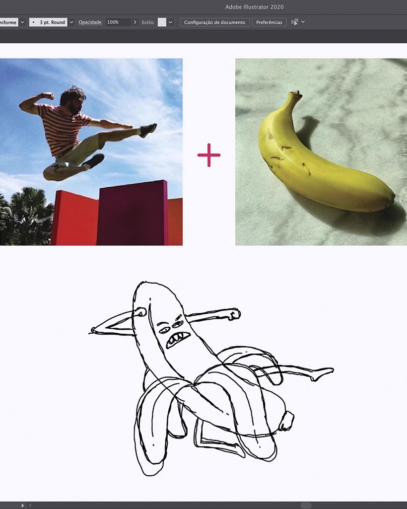 Como começar um rascunho de ilustração vetorial 5