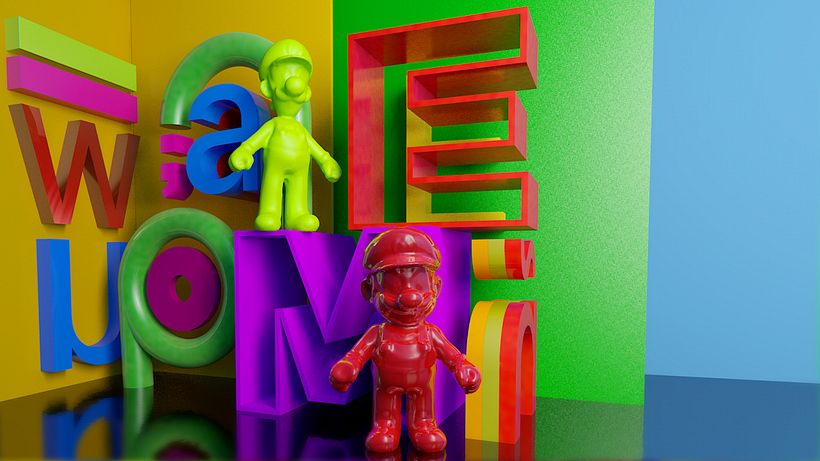 Bodegón - Mario y Luigi 2
