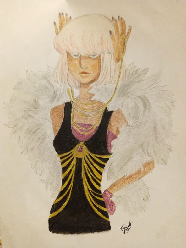 Lápices de colores, inspirado en el cómic "Prague Race" de Petra Erika Nordlund (Leppu)