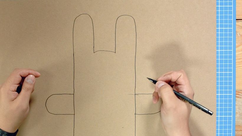 Tutorial Textile toy: cómo hacer un patrón básico paso a paso 3