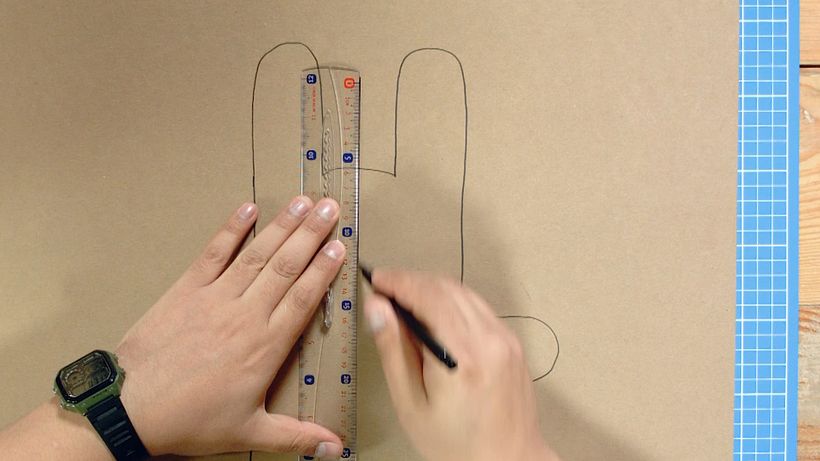 Tutorial Textile toy: cómo hacer un patrón básico paso a paso 7