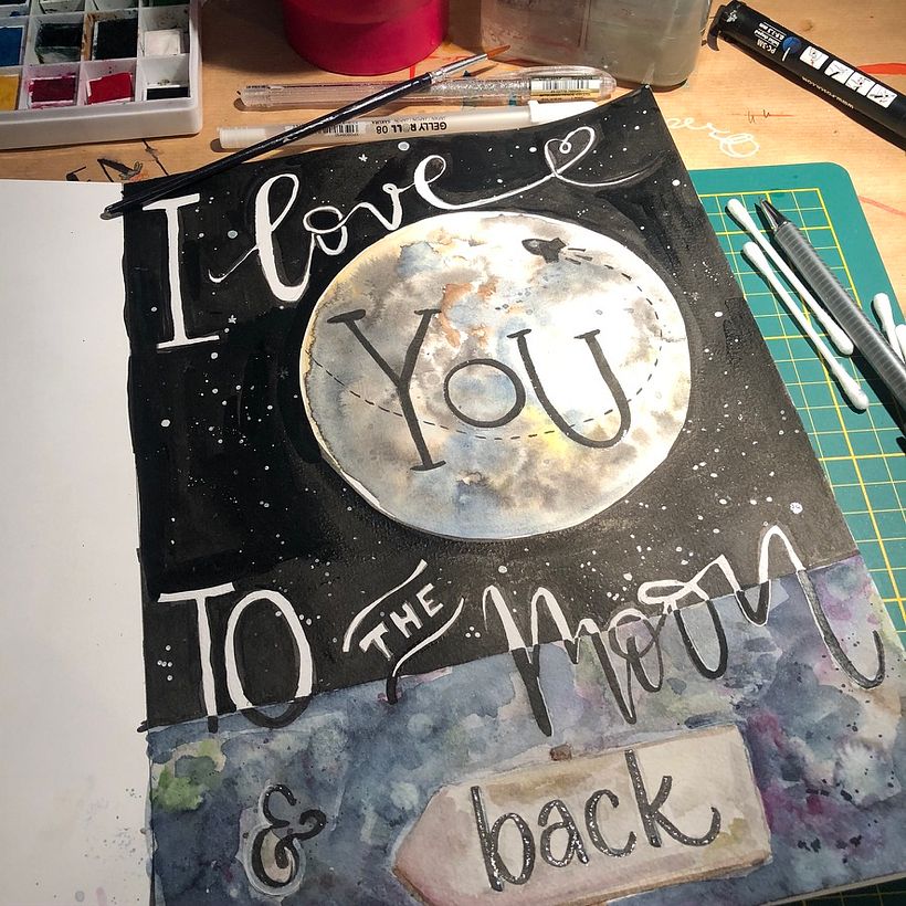 My project in Modern Watercolor Techniques course 3