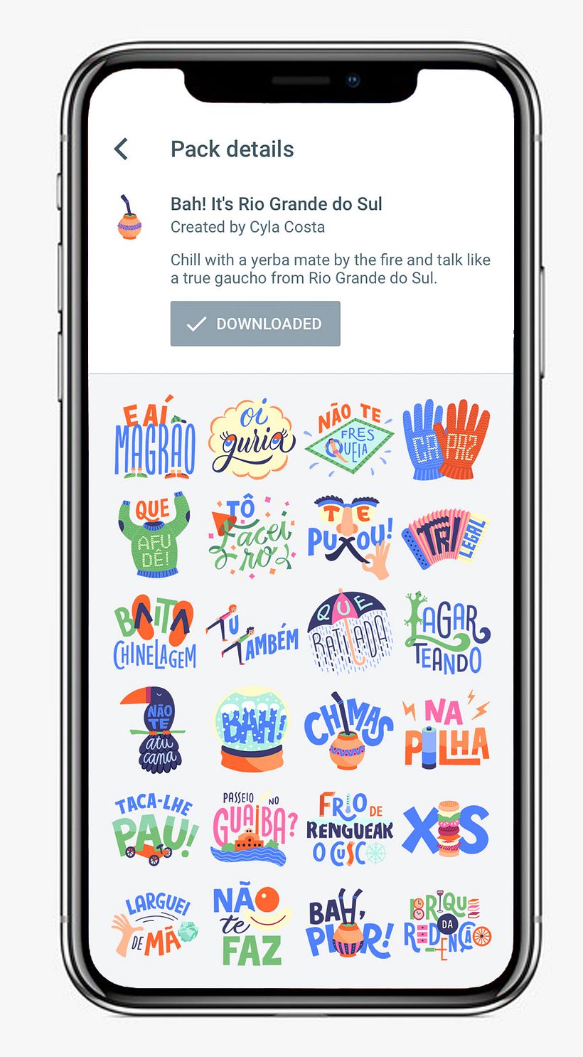 Pack de Stickers para Google 0