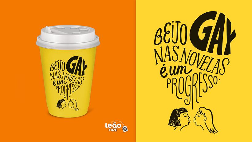  Letterings para campanha de Leão Fuze 2