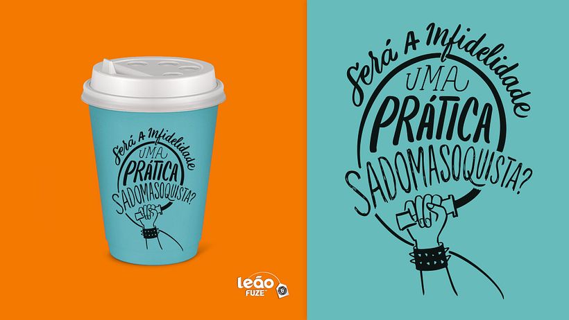  Letterings para campanha de Leão Fuze 7