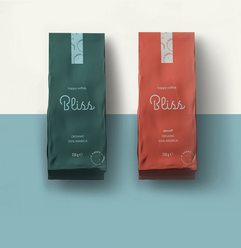 Bliss coffee | Brand + Packaging 4