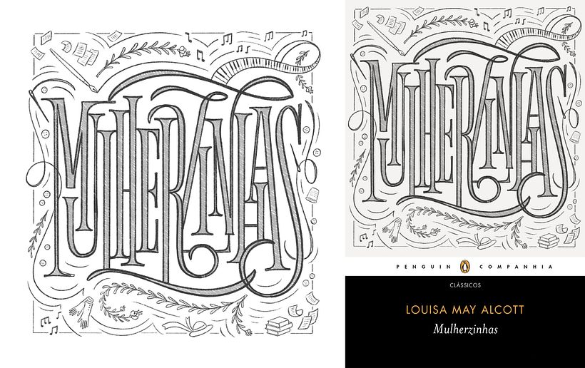 Capa para livros Mulherzinhas 2