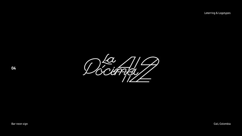 Lettering & Logotipos - Colección N°1 6