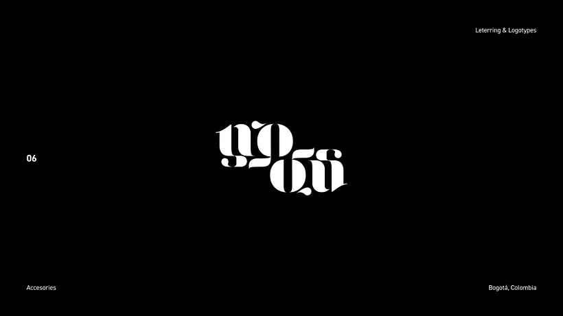 Lettering & Logotipos - Colección N°1 8