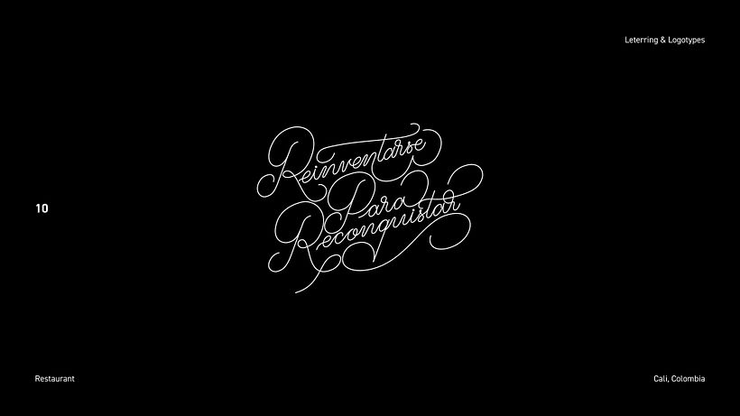 Lettering & Logotipos - Colección N°1 12