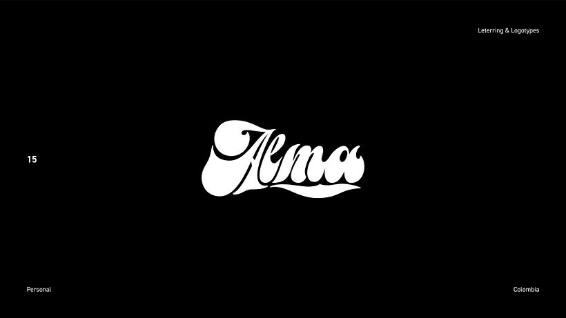 Lettering & Logotipos - Colección N°1 17