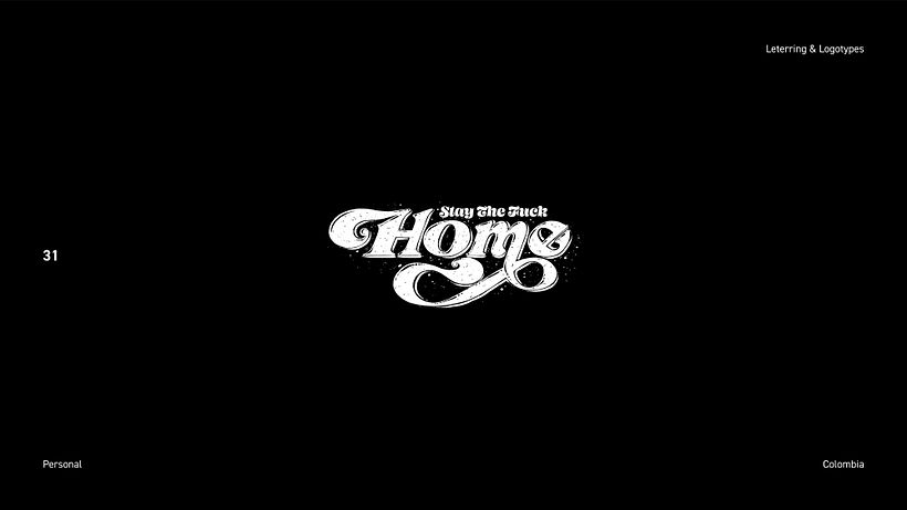 Lettering & Logotipos - Colección N°1 33