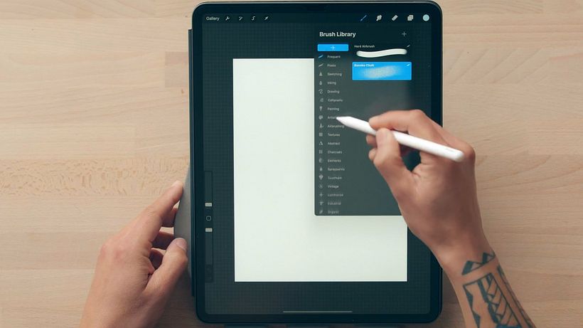 Procreate Tutorial: Basic Actions for Working on an iPad 8