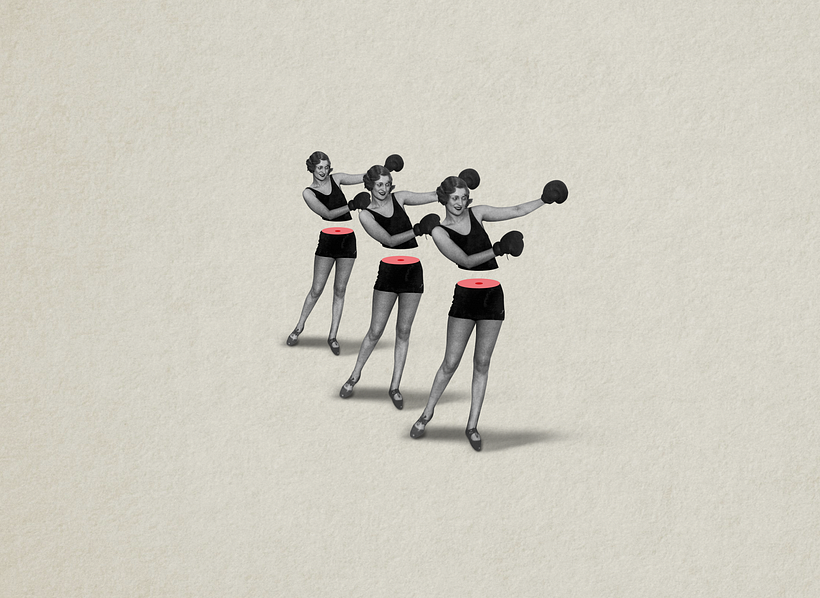 Collages 02/ Play Hard 5