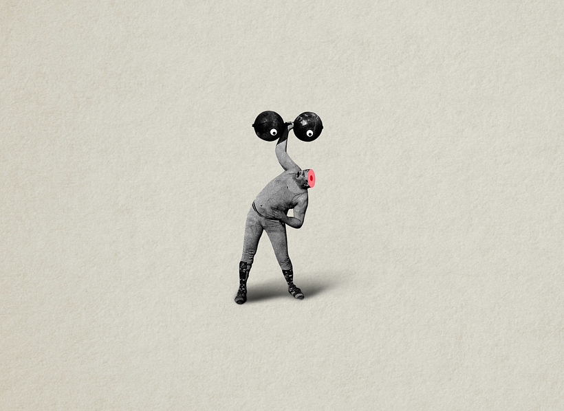 Collages 02/ Play Hard 9