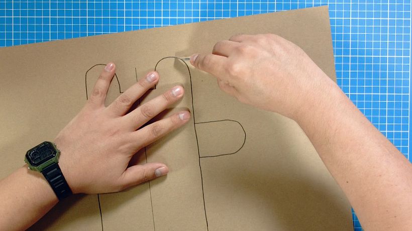 Textile Toy Tutorial: How to Make A Basic Pattern Step By Step 11