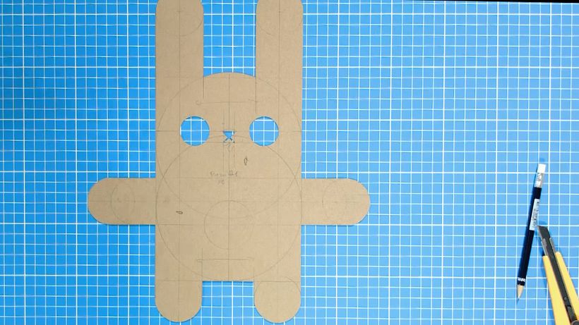 Textile Toy Tutorial: How to Make A Basic Pattern Step By Step 13