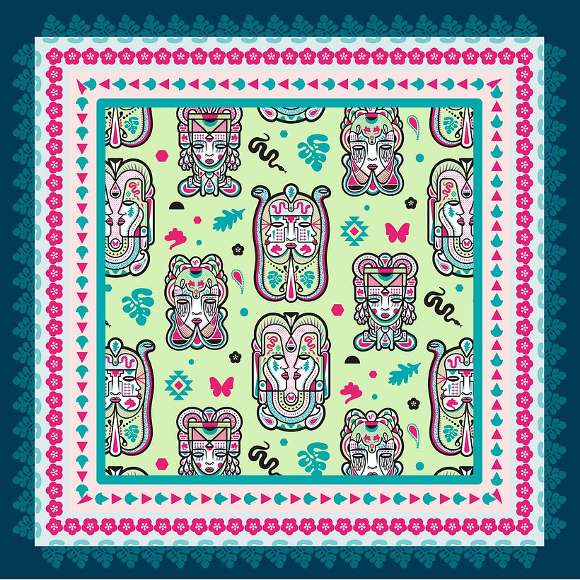 Craig Yamey: Handkerchief Design 1