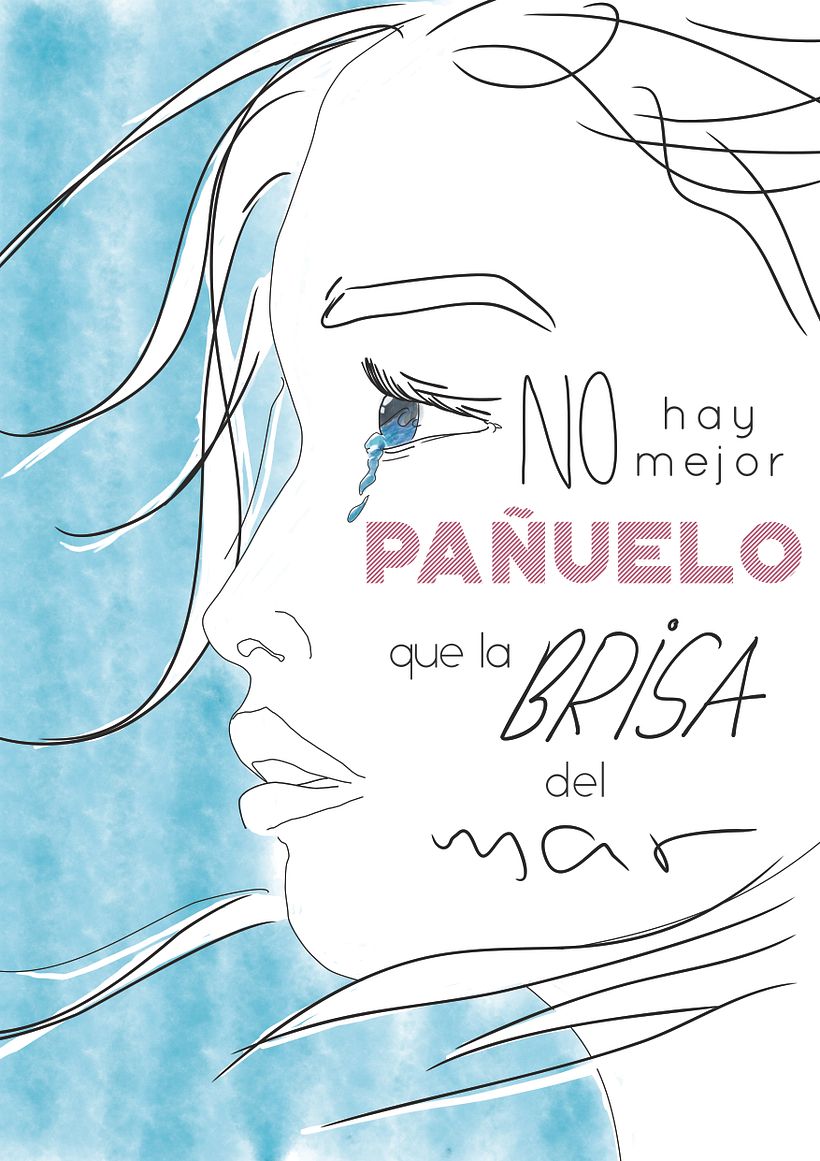 Cuando estoy triste o tengo que pensar , me doy un paseo o me siento cerca del mar