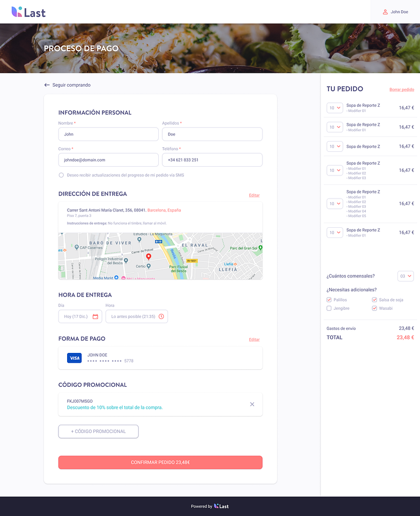 LastSHOP - Tienda e-commerce - Design