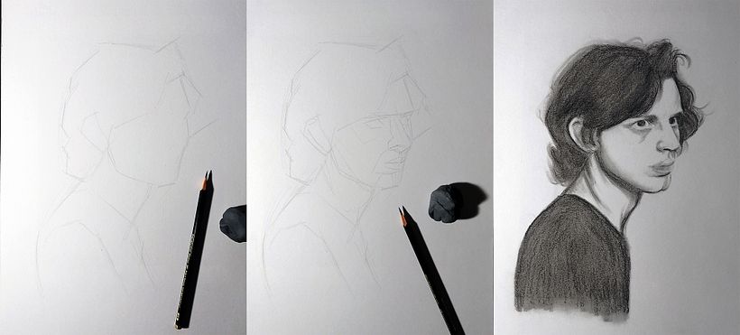 Proceso de elaboración del dibujo