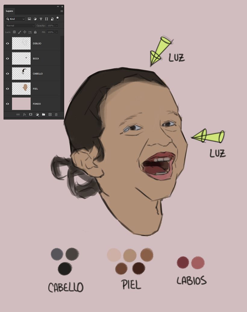 ROSIE / Tutorial de pintura digital. 10