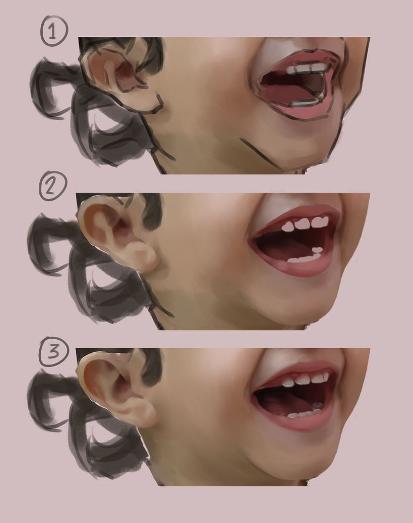 ROSIE / Tutorial de pintura digital. 22