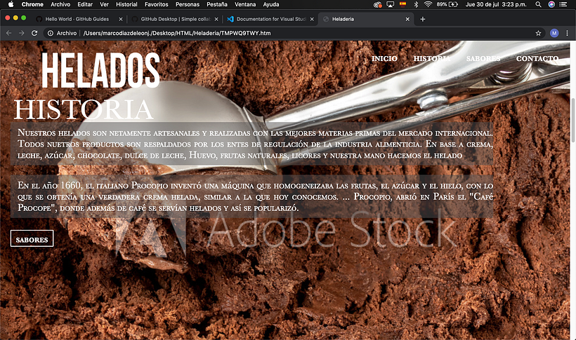  Proyecto Diseño web responsive con Adobe Dreamweaver 1
