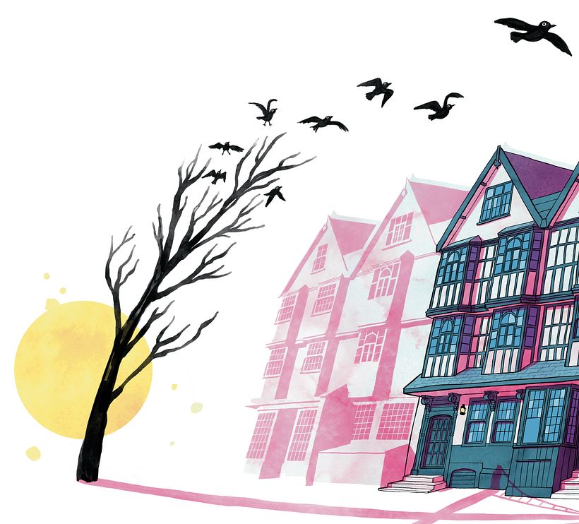 Ghostly gables