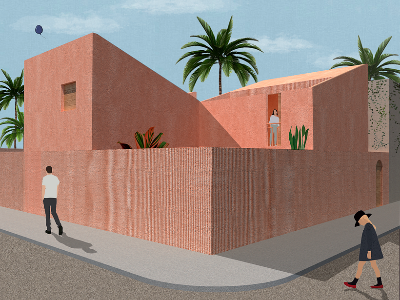 Mi Proyecto del curso: Representación gráfica de proyectos arquitectónicos 0