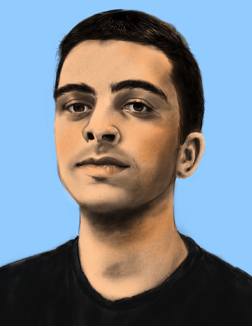 Mi Proyecto del curso: Retrato creativo ilustrado con Procreate - Ilustración tradicional