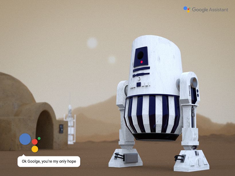 Asistente Google. Star Wars Edition 0