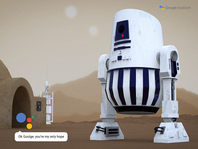 Asistente Google. Star Wars Edition 1