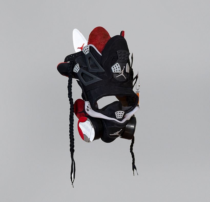 AJ Retro 4 BRED Mask 1