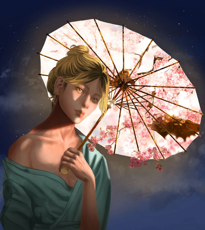 My project in Digital Fantasy Portraits with Photoshop course -1