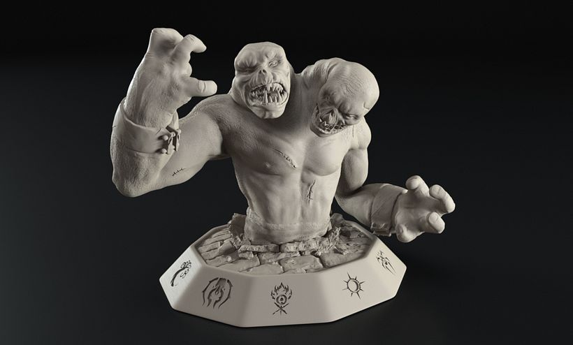 Golem para impresión 3D 3