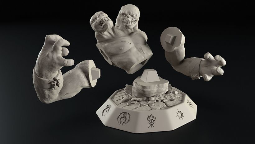 Golem para impresión 3D 2