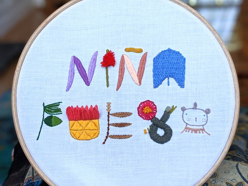 My project in Introduction to Raised Embroidery course 0