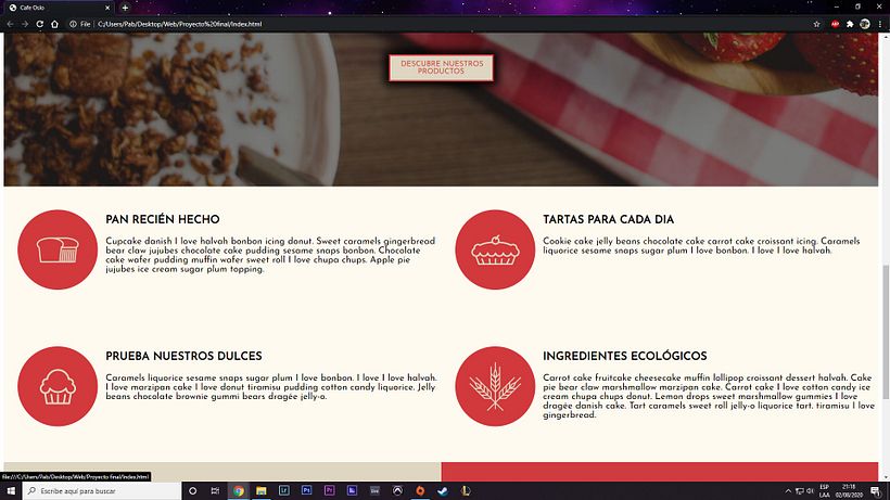 Mi Proyecto del curso: Introducción al Desarrollo Web Responsive con HTML y CSS 2